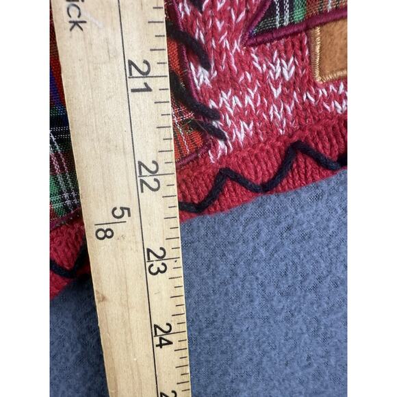 Designers Originals Studio Joy Christmas Sweater Vest M Stockings Whimsical - Picture 4 of 9